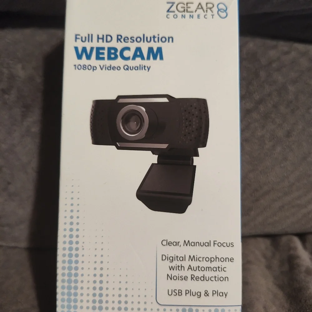ZGear Connect Pro HD Resolution Webcam 2K Video Quality